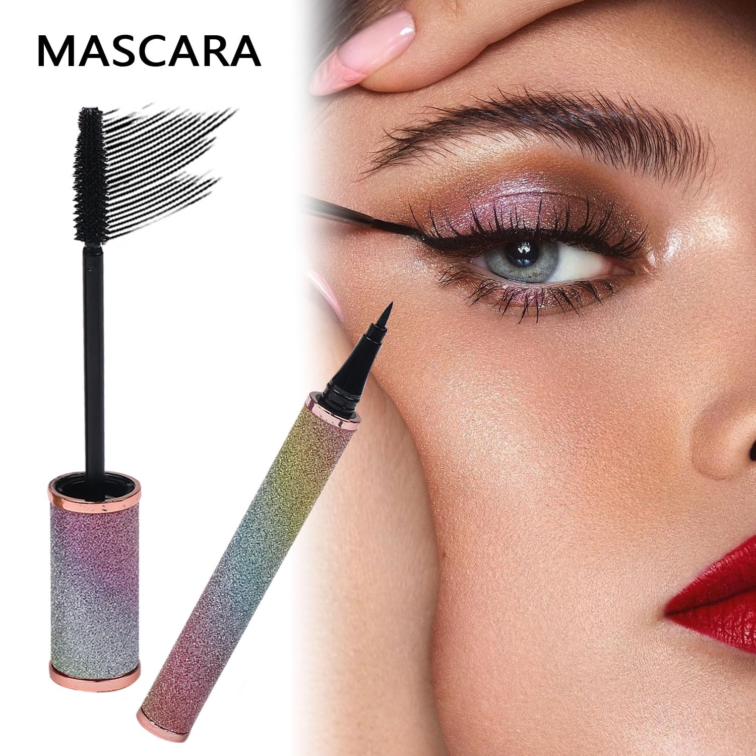 All in One Makeup Kit for Makeup storage bag 2X14 Colors Eyeshadow Palette Liquid Foundation Eyeliner Pencils Contouring Stick Lip Gloss 20Pcs Make up Brushes For Women Girls Teens (Black) Brand: MTDXILTAI