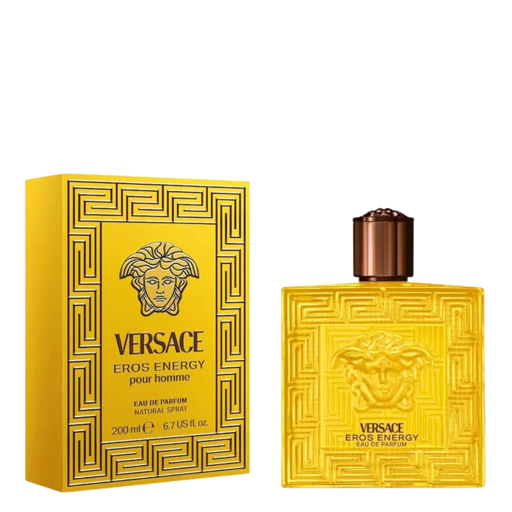 Versace Eros Energy Pour Homme Eau De Parfum Spray 6.7 oz / 200ml – Fresh Citrus Men’s Luxury Cologne