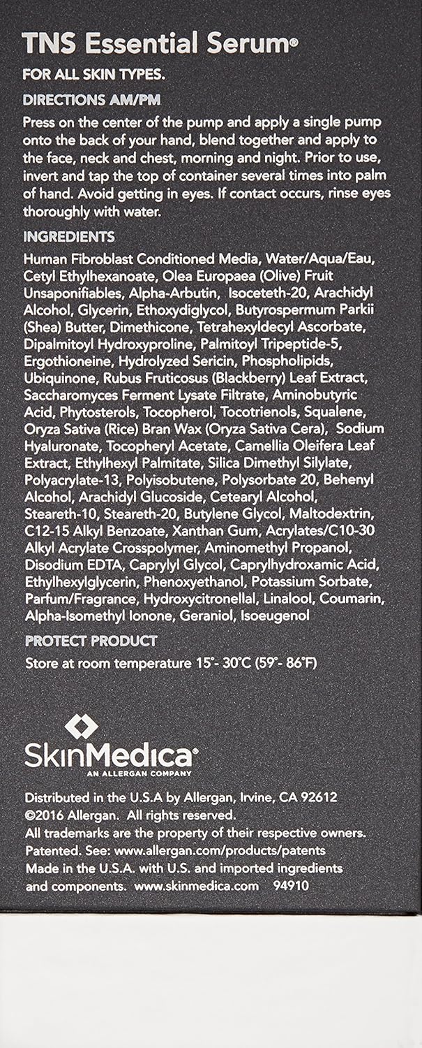 NEW SkinMedica TNS ESSENTIAL Serum 28.4g/ 1oz NEW IN BOX exp：2027