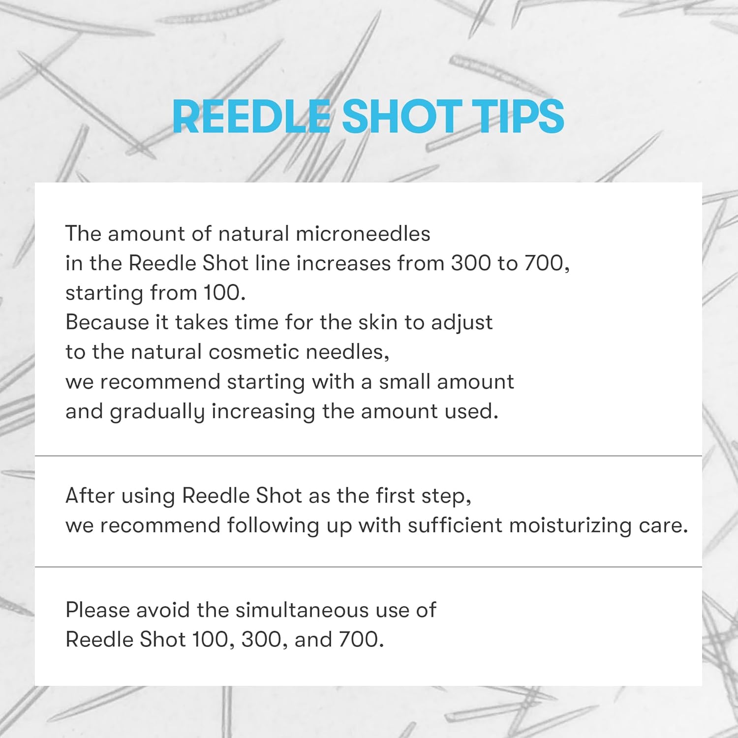 VT Hydrop Reedel Shot 100hL 50ml Smooth Cica Reedle K-Beauty