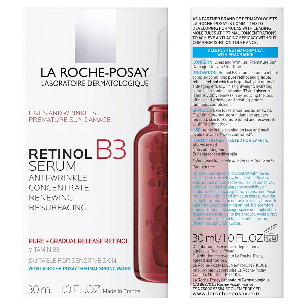 Authentic La Roche-Posay Retinol B3 Serum - Anti-Wrinkle