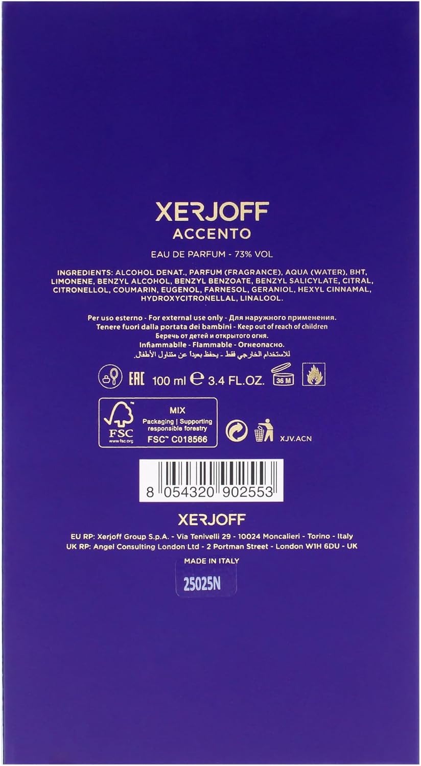 Xerjoff Torino 21 Eau De Parfum 3.4 oz – Luxury Unisex Aromatic Citrus Perfume