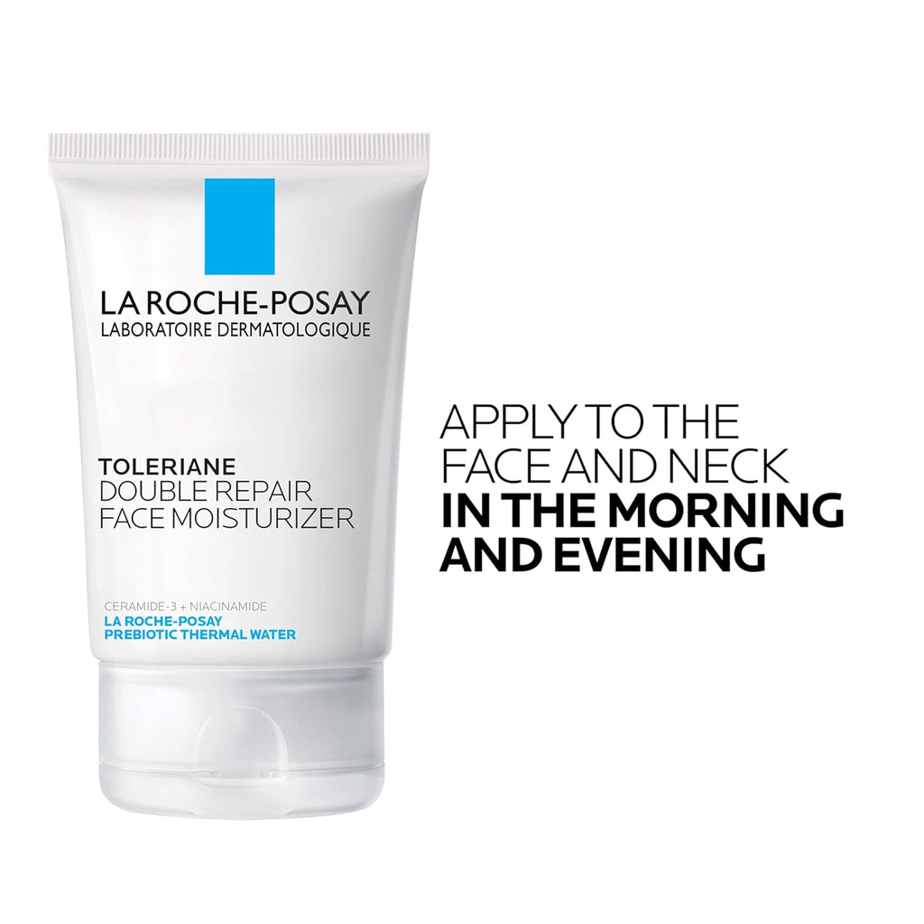 LA ROCHE-POSAY Toleriane Face Moisturizer, Ceramide & Niacinamide, 3.38oz