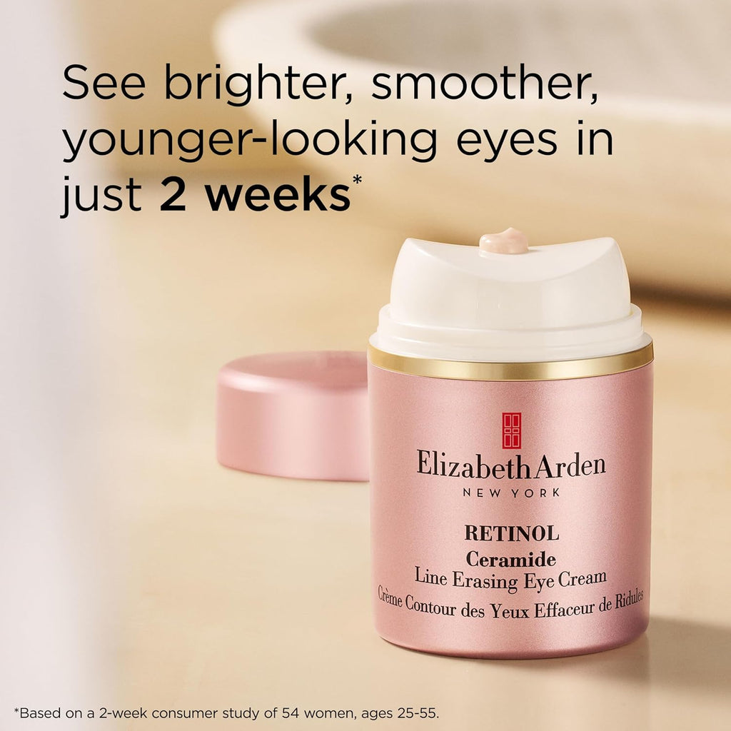 Retinol Ceramide by Elizabeth Arden, 0.5 oz Line Erasing Eye Cream