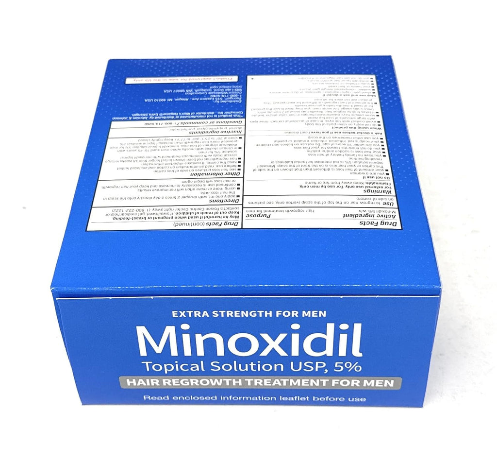 Minoxidil 5% Extra Strength Hair Regrowth Solution 6 Months