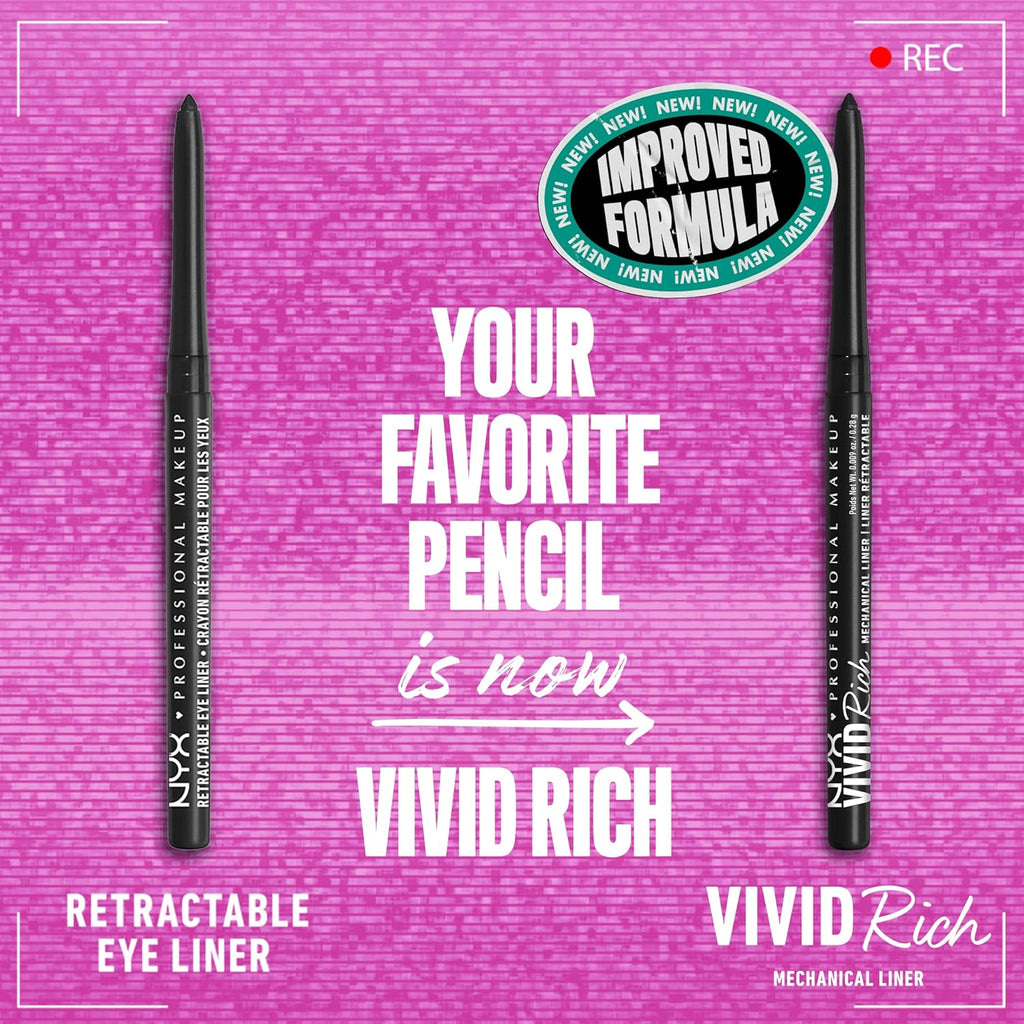 NYX Professional Makeup Mechanical Eye Pencil Eyeliner – Always Onyx